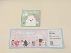 RIIZE PARK ライズ POP UP 特典 ステッカー アントン チケット