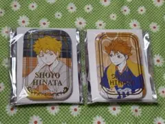 ハイキュー!! セブンネット スクエア缶バッジ オフショット 第一弾 第二弾日向