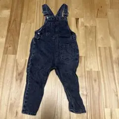 ZARA KIDSキッズ デニムオーバーオール 블랙