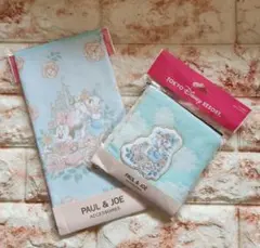 ディズニー　PAUL & JOE　デイジー　ミニー　ハンカチ　ミニタオル　セット