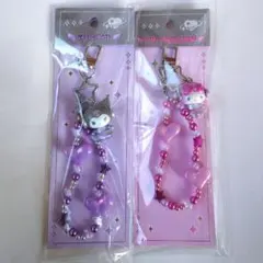 ときめきプラネット　ストラップ　2点セット　　マイメロディ　クロミ　サンリオ