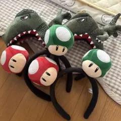 USJ 恐竜とキノピオカチューシャ 4個