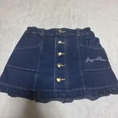 メゾピアノ　デニムスカート　110