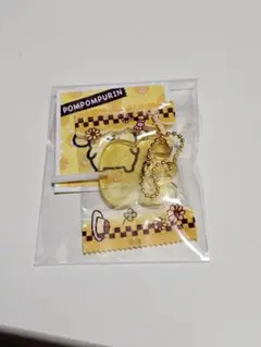 ポムポムプリン アクリルスタンド キャンディ風キーホルダーシール付き