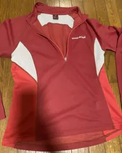 モンベル クールラグラン ジップシャツ 長袖 Women’s M