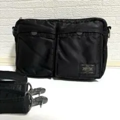 【美品】PORTER タンカー ショルダーバッグ ボディバッグ 2way