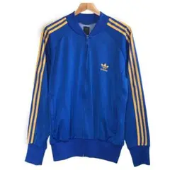 古着 adidas アディダス トラックジャケット ジャージ SST ブルー