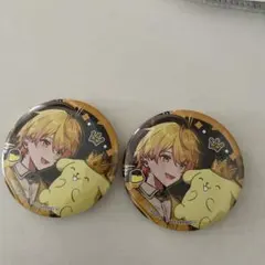 みこと　等身　サンリオコラボ　 シクフォニ　2個セット　缶バッチ