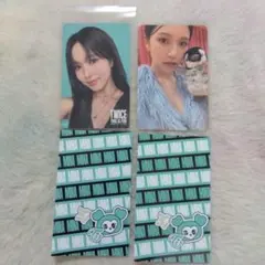 twice ミナ　トレカ　ステッカー　オフラインくじ