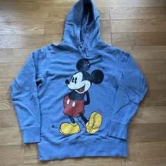 UNIQLO パーカー フーディー ミッキー ディズニー シンプル プリント