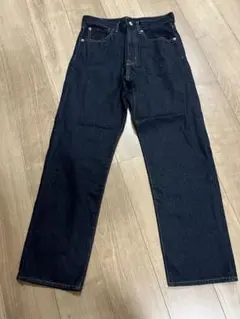 GU ストレートデニム パンツ サイズS