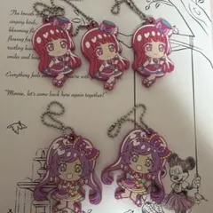 プリパラ 真中らぁら 北条そふぃ　ラバーキーホルダー