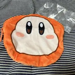 星のカービィ　まるっとフェイスポーチ　ワドルディ