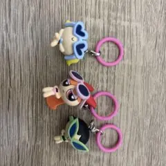 パワーパフガールズ キーホルダー 3個セット