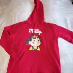 ペコちゃんパーカー 不二家 peko ミルキー Lサイズ