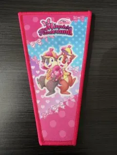 ディズニー　パルパルーザ　チップとデール　ワッペン