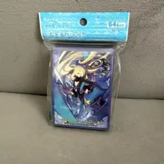 【新品未開封】ポケモンカード　デッキシールド　スリーブ　シロナ&ガブリアス