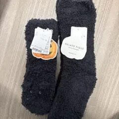 GELATO PIQUE ハロウィン ブラックソックス　親子セット