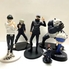 呪術廻戦 フィギュア6体 まとめ売り 乙骨憂太 狗巻棘 パンダ 五条悟 両面宿儺