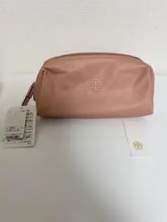Tory Burch ピンク ナイロン ポーチ