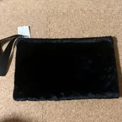 ファー　クラッチバッグ(新品未使用タグ付)