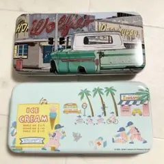 缶ペンケース　2個