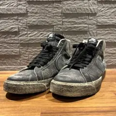 【美品】NIKE SB BLAZER MID PRO GT 26.5cm BK