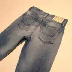 RODEO CROWNS 王冠 ロゴ デニム ジーンズ 日本製 ブルー 24