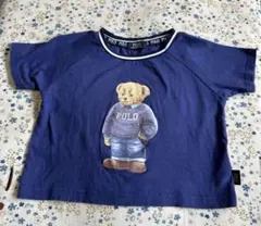 POLO ベア 半袖 Tシャツ ネイビー キッズ100のサムネイル