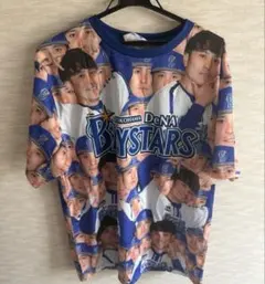 横浜DeNAベイスターズ ファンフェス カプセルトイ 総柄Tシャツ 佐野恵太 7のサムネイル