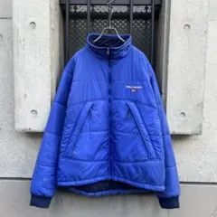 POLO SPORT 90s 中綿ジャケット LL ブルー
