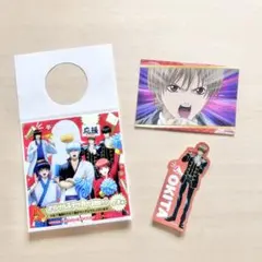 銀魂　100円ローソンコラボ　オリジナルステッカー2枚セット　沖田総悟