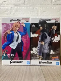 Grandista フィギュア 2種7個 チェンソーマン パワー ナルト イタチ Grandista フィギュア 2種7個 チェンソーマン パワー ナルト イタチ