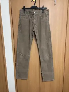 ユニクロ メンズ コーデュロイパンツ ベージュ　32(82cm)