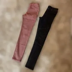 H&M ユニクロ キッズ スキニーパンツ セット