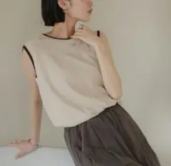 ローリーズファーム ハイショクタンク ベージュ