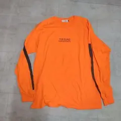 THESUNS オレンジ ロングスリーブTシャツ