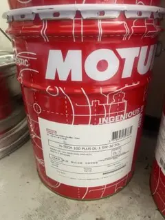 未開封MOTUL H-TECH 100 PLUS DL-1 5W-30 20Lのサムネイル