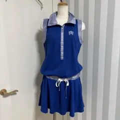 VIVA HEART replie ノースリーブワンピース ブルー系 42のサムネイル