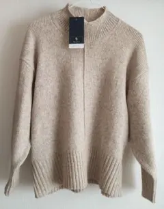 【タグ付き新品】RagOut ハイネックニット ベージュ Mサイズ