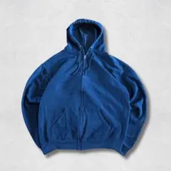 FRUIT OF THE LOOM フルジップパーカー L ネイビー 無地