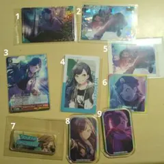 プロセカ 白石杏セット ブロマイド 缶バッチ アクリルバッジ等