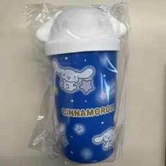 サンリオ当たりくじ　シナモロール カップ 350ml 青