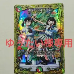 ゆぅたい様専用デュエルマスターズメンデレスゾーンb