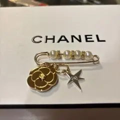 シャネル花チャーム 1 ショールピン付き、付属品は社外品です。
