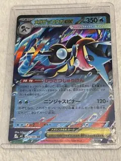 【大幅エラー】メガゲッコウガex RR エラーカード エラーカード メガゲッコウガex rr ポケモンカード - メルカリ