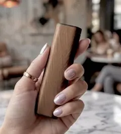 IQOS イルマワン ケース 幾何学模様 ブラウン ILUMA ONE カバー