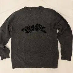 subware クルーネックセーター Lサイズ ダークグレー