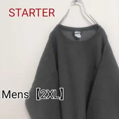 H5【US輸入】STARTER(スターター)　スウェット【メンズ2XL】グレーのサムネイル