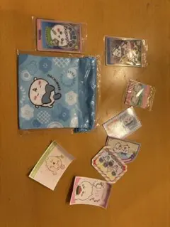くら寿司　ちいかわ　ハチワレ 巾着 ステッカー まとめ売り